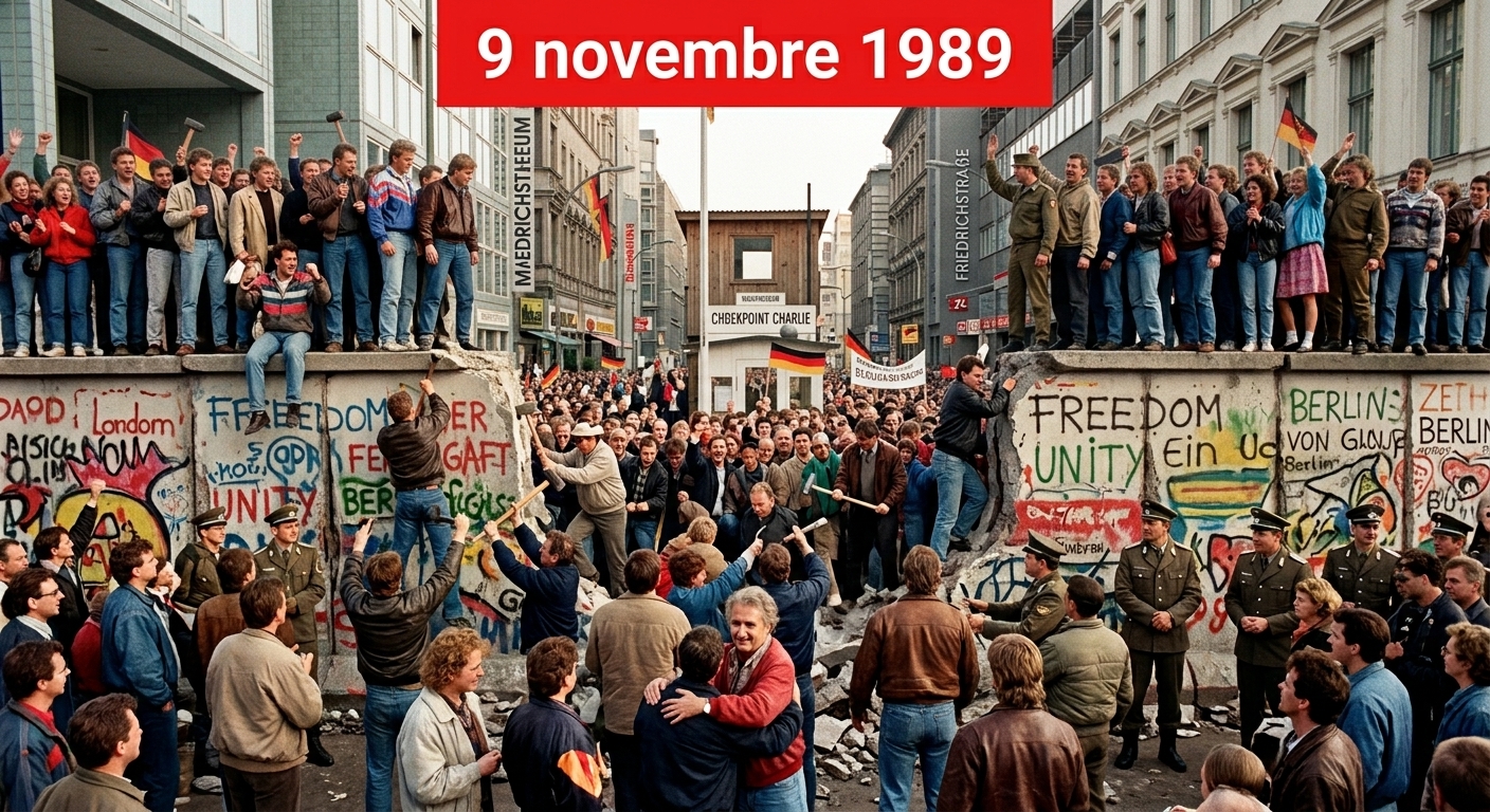 9 novembre 1989 cade il muro