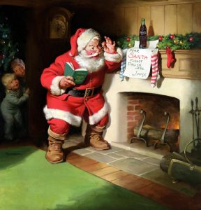 illustrazione di babbo natale 1931 di Coca-Cola