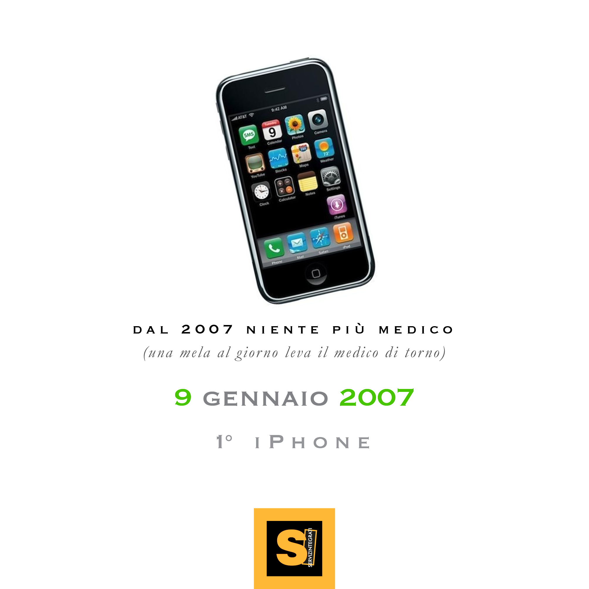 9 gennaio 2007: l'iPhone