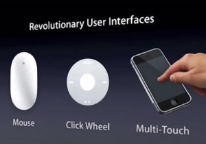 revolutionary user interfaces during the time