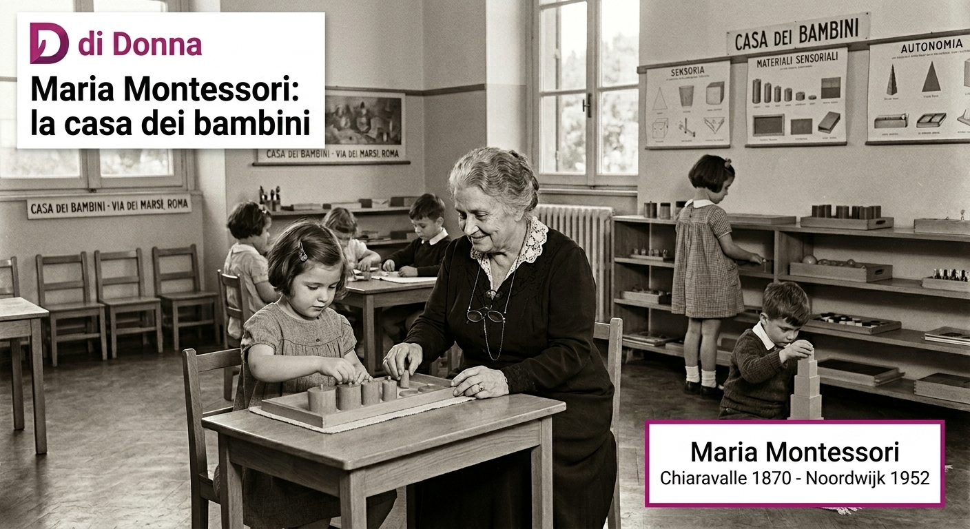 maria montessori: la casa dei bambini